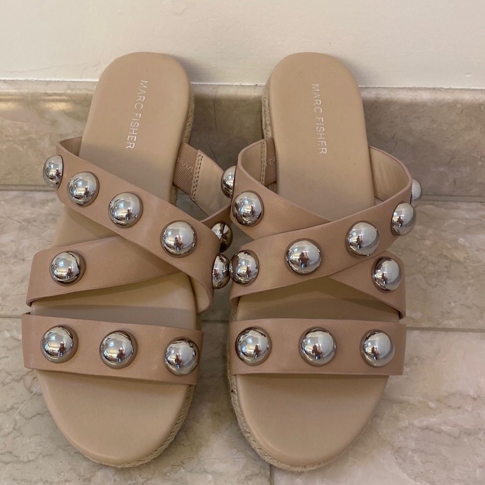 Never worn MARK FISHER studded sandals